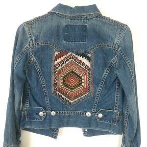 Boho Denim Jacket